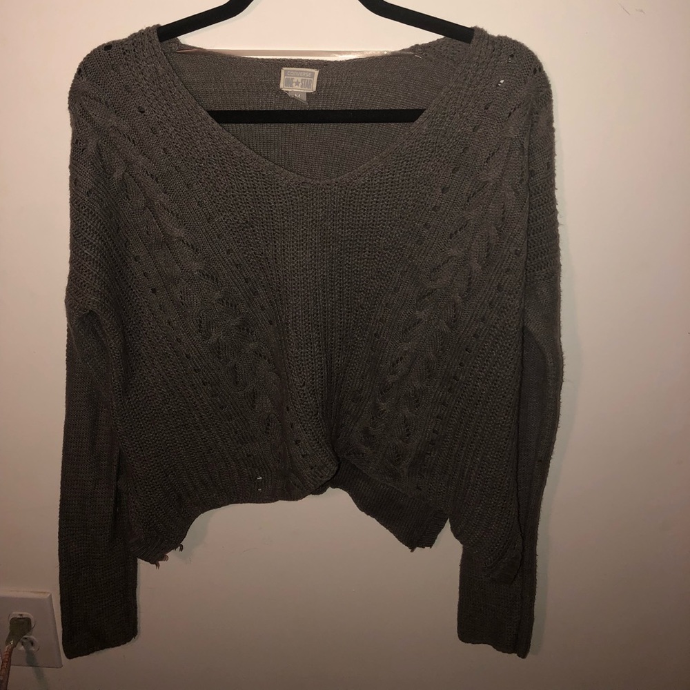 Crochet sweater